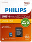 Philips Uhs-i Micro Sdxc Card 256gb + Adapter