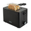Tostadora Bourgini Con Accesorios Sandwich Color Negro 140402