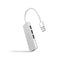 Hub Nanocable Usb - A 3.0. A 4xusb3.0 Usb - A - M - Usb 3.0 - H Aluminio Color Plata 18 Cm