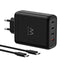 Cargador Ewent Ew1337 140w 3x Usb Tipo C 1x Usb Tipo A Negro