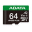 ADATA Speed Plus microSDXC UHS-I 64GB U3 V30 A2
