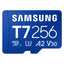 Samsung Micro SDXC T7 256GB clase10 U3 V30 A2