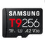 Samsung Micro SDXC T9 256GB clase10 U3 V30 A2 c/a