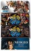 Sobre De 4 Pegatinas Neo Geo Mini