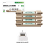 PETKIT Set de Arena para Gatos Verde Fresh + Bandejas Reemplazables para Purobot Crystal Duo (Pack x4)