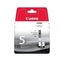 Cartucho Tinta Canon Pgi 5 Negro Pigmentado 26ml Pixma 4200 - 5200 Mp 500 - 800 Blister