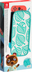 Pack Set Accesorios (funda + Protector Lcd) Edición Animal Crossing: New Horizons