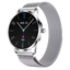 TN99 Smartwatch con Correa Milanesa Plata Llamadas BT