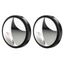 Uni-Fine Blind Spot 2 Piezas Negro - Espejo de Punto Ciego para Coche