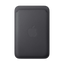 Cartera MagSafe de trenzado fino para iPhone, Negro