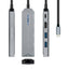 Docking USB Tipo-C Aisens ASUC-5P003-GR/ 1xHDMI 4K/ 2xUSB/ 1xRJ45/ 1xUSB Tipo-C PD/ Gris