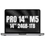 Apple Macbook Pro 14"/ M5 Pro 15-Core CPU/ 24GB/ 1TB SSD/ 16-Core GPU/ Plata