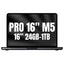 Apple Macbook Pro 16"/ M5 Pro 18-Core CPU/ 24GB/ 1TB SSD/ 20-Core GPU/ Negro Espacial
