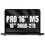 Apple Macbook Pro 16"/ M5 Max 18-Core CPU/ 36GB/ 2TB SSD/ 32-Core GPU/ Negro Espacial