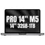 Apple Macbook Pro 14"/ M5 10-Core CPU/ 32GB/ 1TB SSD/ 10-Core GPU/ Plata