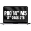 Apple Macbook Pro 14"/ M5 Pro 15-Core CPU/ 24GB/ 2TB SSD/ 16-Core GPU/ Negro Espacial