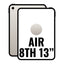 Apple iPad Air 13" 8th Wi-Fi Cell/ 5G/ M4/ 256GB/ Blanco Estrella