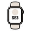 Apple Watch SE3/ GPS/ Cellular/ 40mm/ Caja de Aluminio Blanco Estrella/ Correa Deportiva Arena S/M