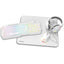 Pack Gaming Krom Kenta/ Teclado RGB + Ratón + Alfombrilla + Auriculares/ Blanco