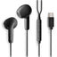 Auriculares Intrauditivos NGS Cross Glide/ con Micrófono/ USB Tipo-C/ Negros