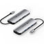 Docking USB Tipo-C Vention TQLHB/ 1xHDMI 4K/ 3xUSB/ 1xUSB Tipo-C PD/ 1xRJ45/ 1xJack 3.5mm/ 1xLector de Tarjetas/ Gris