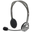 Auricular de Diadema Logitech H110 Plata