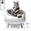 Catlink Open-X Blanco Con Tapa Abierta WiFi - Arenero Autolimpiable