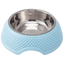 Comedero para Mascota Acero Inoxidable Azul