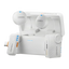 Micrófono inalámbrico Comica Vimo Me Combo Blanco TRRS 2 TX + 1 RX Estuche de Carga