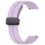 Correa Universal Cierre Magnético 22mm Violeta para Smartwatch Xiaomi/Amazfit/Samsung/Huawei/Realme/Ticwatch