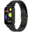 Correa Metal Eslabones Xiaomi Mi Smart Band 9 Active / Redmi Smart Band 3 Negro