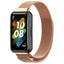 Correa Huawei Band 7 Milanesa Magnética Dorado Rosa