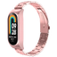 Correa Metal Eslabones Xiaomi Mi Smart Band 9 / Mi Smart Band 8 Rosa