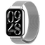 Correa Milanesa Magnética Xiaomi Mi Smart Band 9 Pro / Band 8 Pro / Redmi Watch 4 / Redmi Watch 5 / Redmi Watch 6 / Xiaomi Smart Band 10 Pro Plata