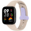 Correa de silicona compatible Xiaomi Redmi Watch 3 Sports Marfil