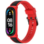 Correa Xiaomi Mi Smart Band 6 / Mi Band 5 / Amazfit Band 5 Dual Color Negro+Rojo