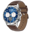 DT NO.1 DT70+ Correa Cuero Plata - Reloj inteligente