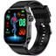 ET580 Smartwatch 2.04" AMOLED 10 días IP67 Negro Correa de Silicona