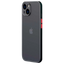 Funda Dual Mate iPhone 13 Negro+Rojo