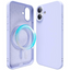 Funda Suave Magsafe Compatible iPhone 16 6.1" Lavanda