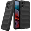 Funda de silicona Wave Xiaomi Poco X7 Pro 5G Negro