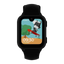 Garett Kids Vibe AI 4G Negro Llamadas SOS GPS IP67 Batería 3 Días