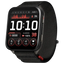 Garmin Venu X1 Caja de titanio Gris Correa de nailon ComfortFit Negro