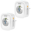 Gosund SP1-H HomeKit 16A Pack de 2 Blanco - Enchufe Inteligente