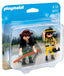 Playmobil 9217 duo pack ranger y cazador furtivo