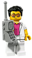 Le71018-12 lego minifigures 17 edición - yuppie (sobre abierto)