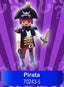 Playmobil 70243-5 sobre sorpresa serie 17 nias - pirata