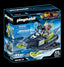 Playmobil 70235 rebeldes árticos moto hielo