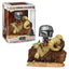FUNKO POP! The Mandalorian - Mandaloriano y Nio en Bantha
