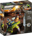 Playmobil - dino rise: saichania, defensa del luchador